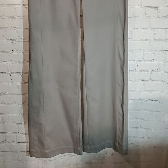 Nanette Lepore grey side button wide leg trousers NWT size 0 - Picture 3 of 10
